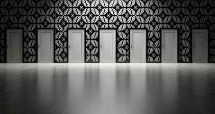 architecture black and white challenge chance